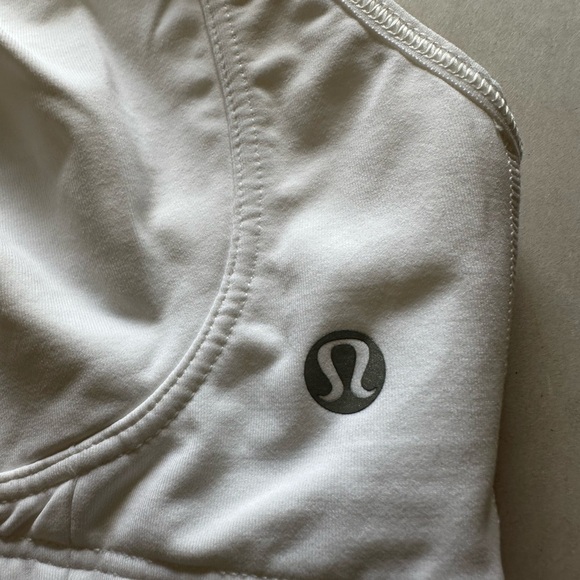 Lululemon White Sports Bra Intimates & Sleepwear - Picture 5 of 12